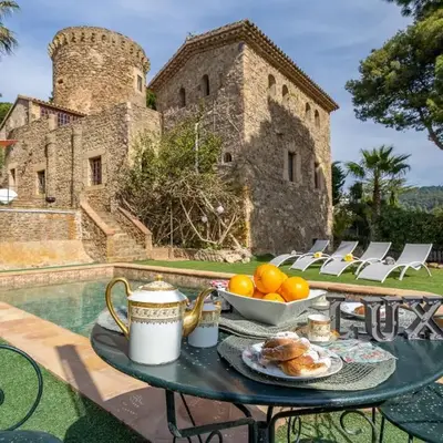 Castillo Can Xirau Piscina Privada Vistas Mar Aire Acondicionado