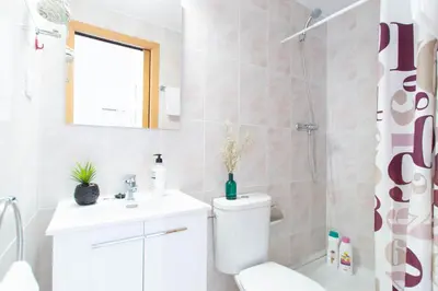 Un baño de Budget Beach Studio 21