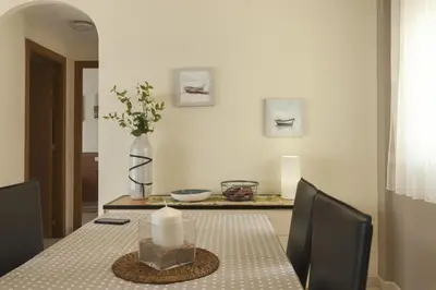 Zona de estar de LETS HOLIDAYS Beautiful apartment in the center of tossa de mar