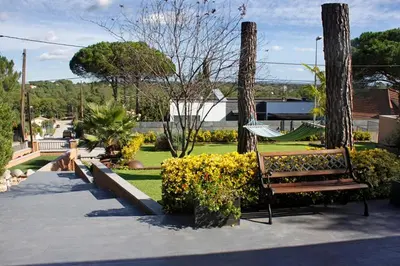 Jardín al aire libre en Villadora