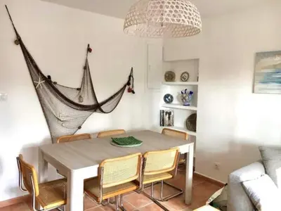 Zona de estar de Naturaleza y relax a 5 min a pie de la playa