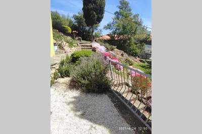 Jardín al aire libre en La calma