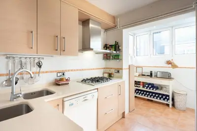 Una cocina o zona de cocina en Apartamento 