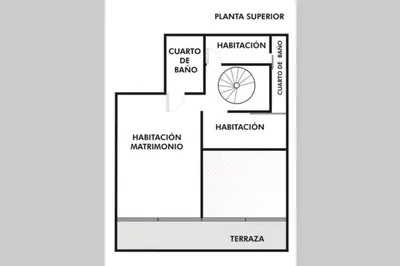 Plano de Apartment Tossa Minerva
