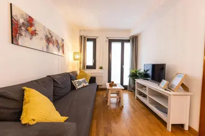 Zona de estar de Bravissimo Sant Martí, Cosy 1-bedroom apartment
