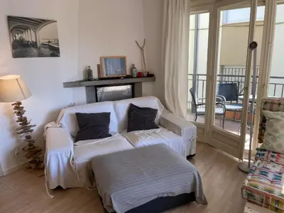 Zona de estar de AJ-26 CALELLA DE PALAFRUGELL 6 Pax