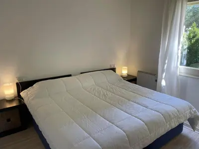 Cama o camas de una habitación en AJ-26 CALELLA DE PALAFRUGELL 6 Pax