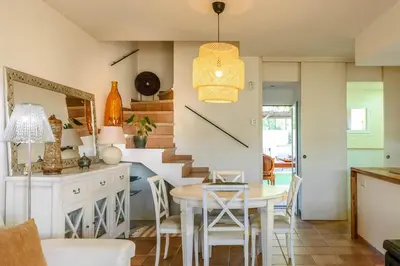 Una cocina o zona de cocina en LETS HOLIDAYS Luxury house in cala llevado 2