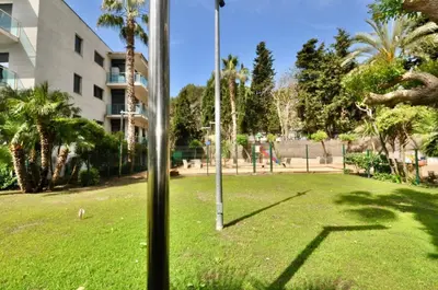 Jardín al aire libre en Apartament Vale