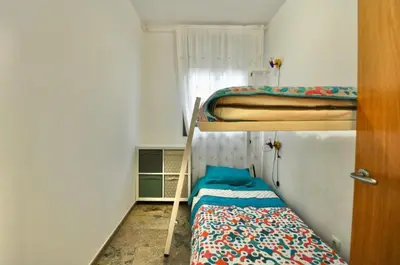 Cama o camas de una habitación en Apartament Vale