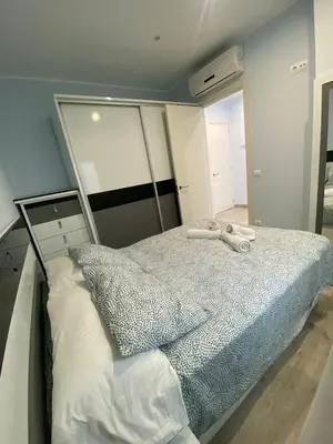 Cama o camas de una habitación en Un sueño en Palamos