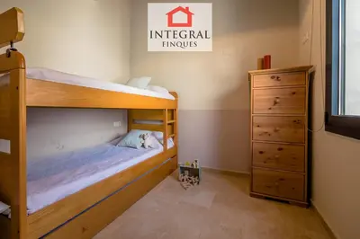 Cama o camas de una habitación en Caseta La Barca Xica