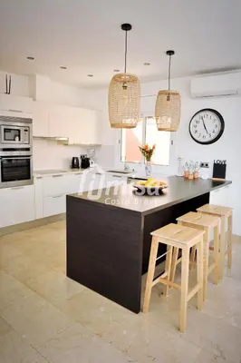 Una cocina o zona de cocina en Villa Caraibes