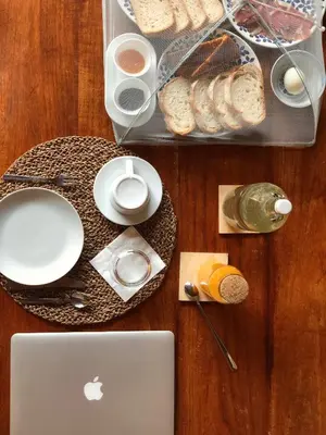 Comida en o cerca de esta habitación en casa particular
