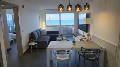 Zona de estar de Apartments Paradise Lloret