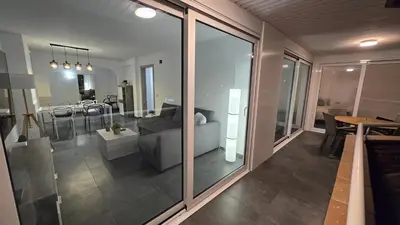 Zona de estar de Apartments Paradise Lloret