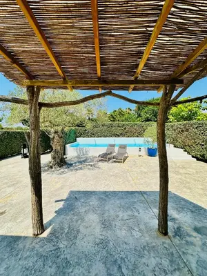 Piscina en o cerca de Villa Nature con Piscina Privada · Wifi ·AC · BBQ