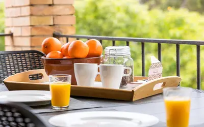 Opciones de desayuno disponibles en Apartamento a 100 m de playa. Calella Palafrugell