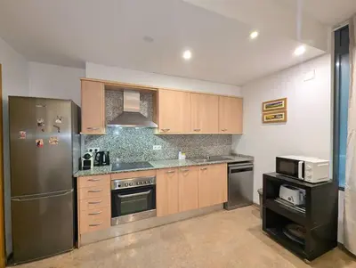 Una cocina o zona de cocina en Relax en Lloret con Gym y Piscina by Host&Joy