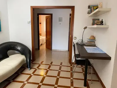Zona de estar de Àtic espectacular a Palamós