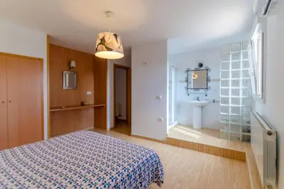 Cama o camas de una habitación en Marimuntanya