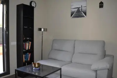 Zona de estar de Apartamento Arenys de Munt - Costa Barcelona, Maresme -