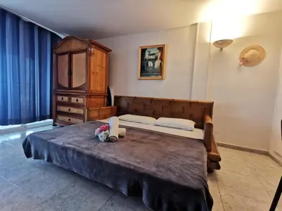 Cama o camas de una habitación en Villascosette apartamento elypalace 3 7
