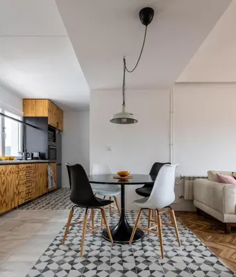 Una cocina o zona de cocina en Casa Creu Mar