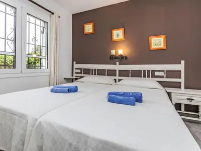 Cama o camas de una habitación en Holiday Home Ami by Interhome
