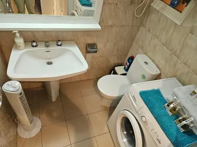 Un baño de Delante del Mar