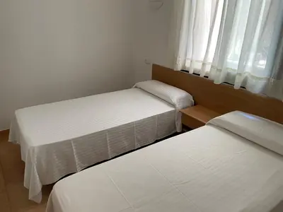 Cama o camas de una habitación en THALASSA by Ponent