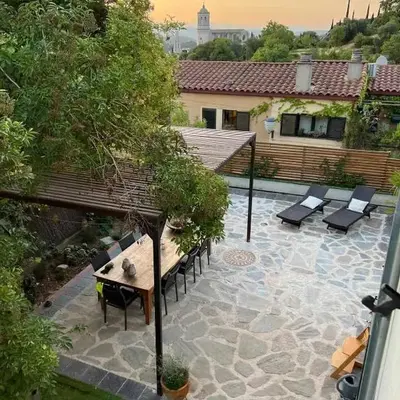 Villa Peralta Girona City w above ground Pool