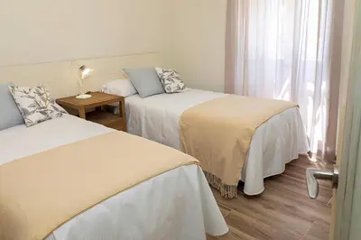 Cama o camas de una habitación en Can Cristus