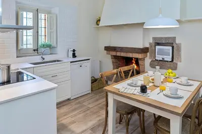 Una cocina o zona de cocina en Can Cristus