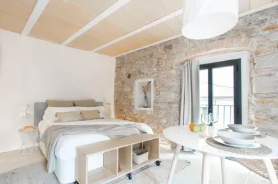 Cama o camas de una habitación en Aeris Boutique Studio