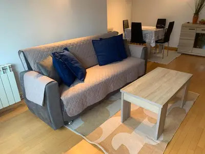 Zona de estar de APARTAMENTO construcción nueva BARCELONA - CALELLA