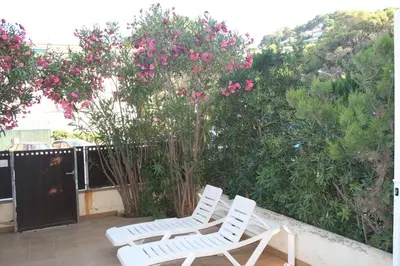 Jardín al aire libre en Paraiso 2 dormitorios en primera linea de mar - 333