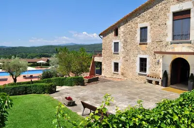 Paisaje cerca de esta villa
