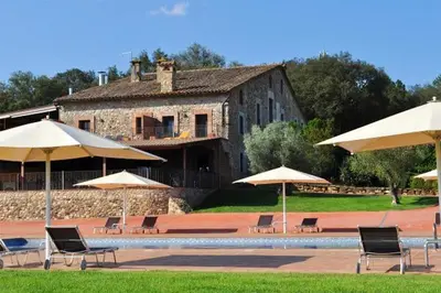 Jardín al aire libre en Spacious Villa in Sant Gregori with Private Pool