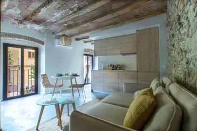 Zona de estar de Bruma Boutique Apartment