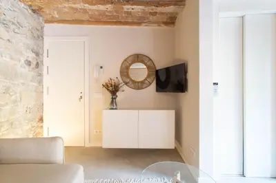 Zona de estar de Bruma Boutique Apartment