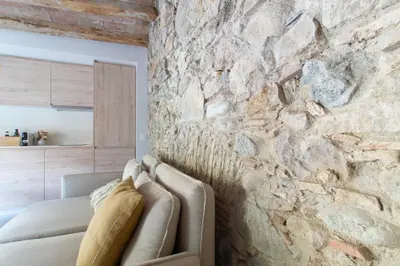 Zona de estar de Bruma Boutique Apartment
