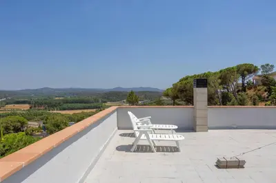 Paisaje cerca de esta villa