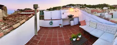 Un balcón o terraza de Tossa Center Attic & Terrace