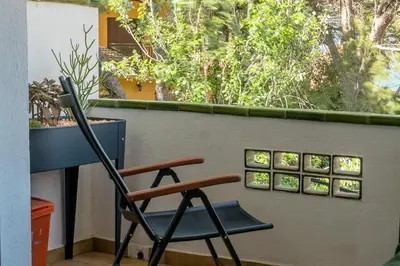Un balcón o terraza de SR-45 BEGUR SA RIERA 4 PaX