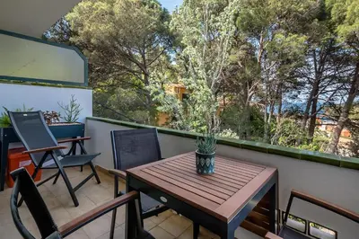 Un balcón o terraza de SR-45 BEGUR SA RIERA 4 PaX