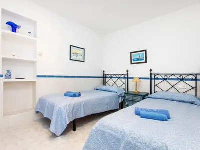 Cama o camas de una habitación en Holiday Home Can Berta by Interhome