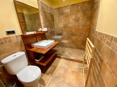 Un baño de Villa Magnolia (Vidreres) - Ideal para vacaciones en familia