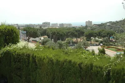 Paisaje cerca de esta villa