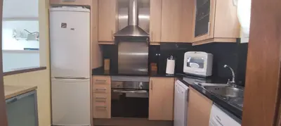 Una cocina o zona de cocina en Blanes Apartamento S'Abanell central park